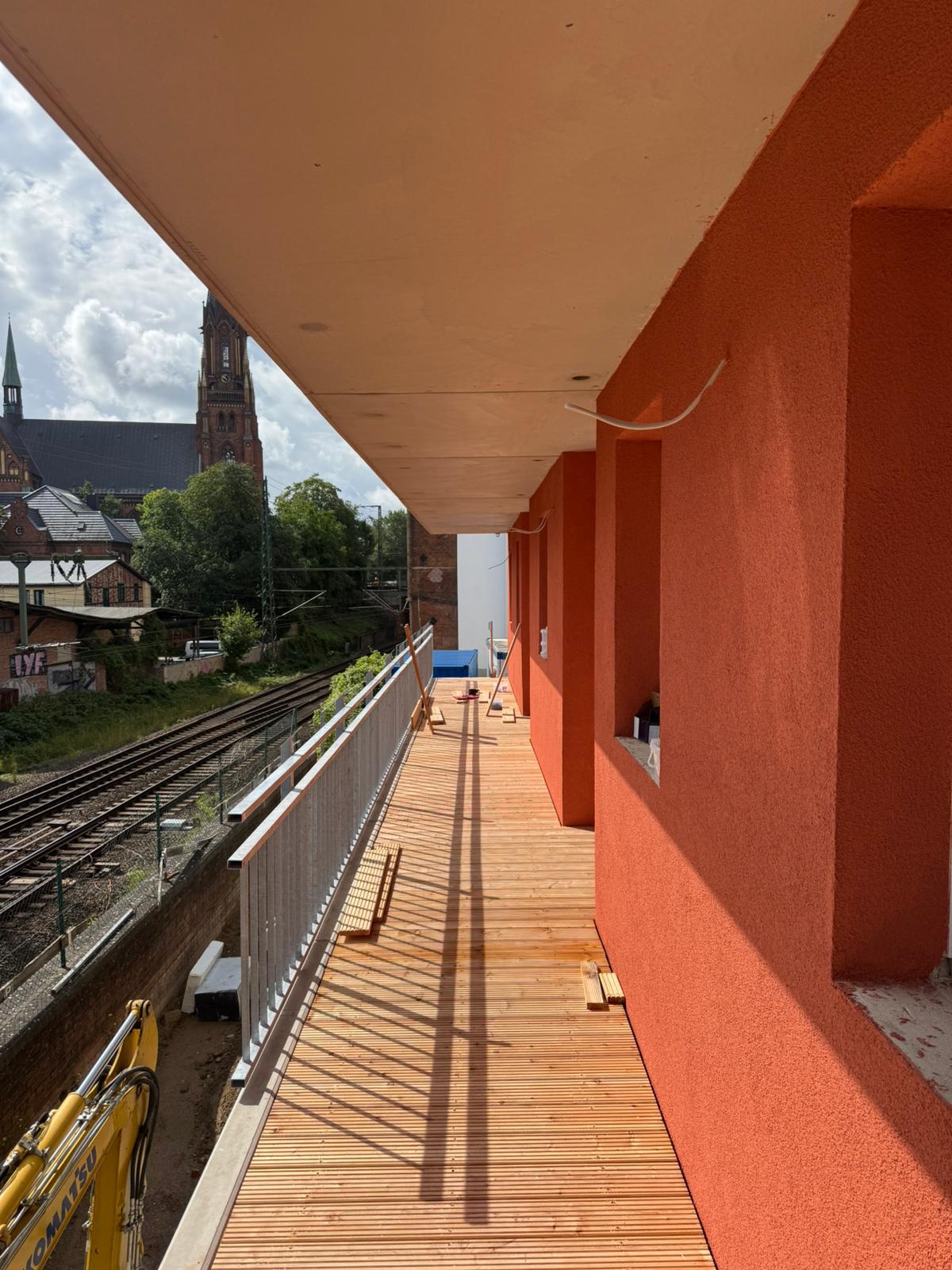 Flachdach Realisierung