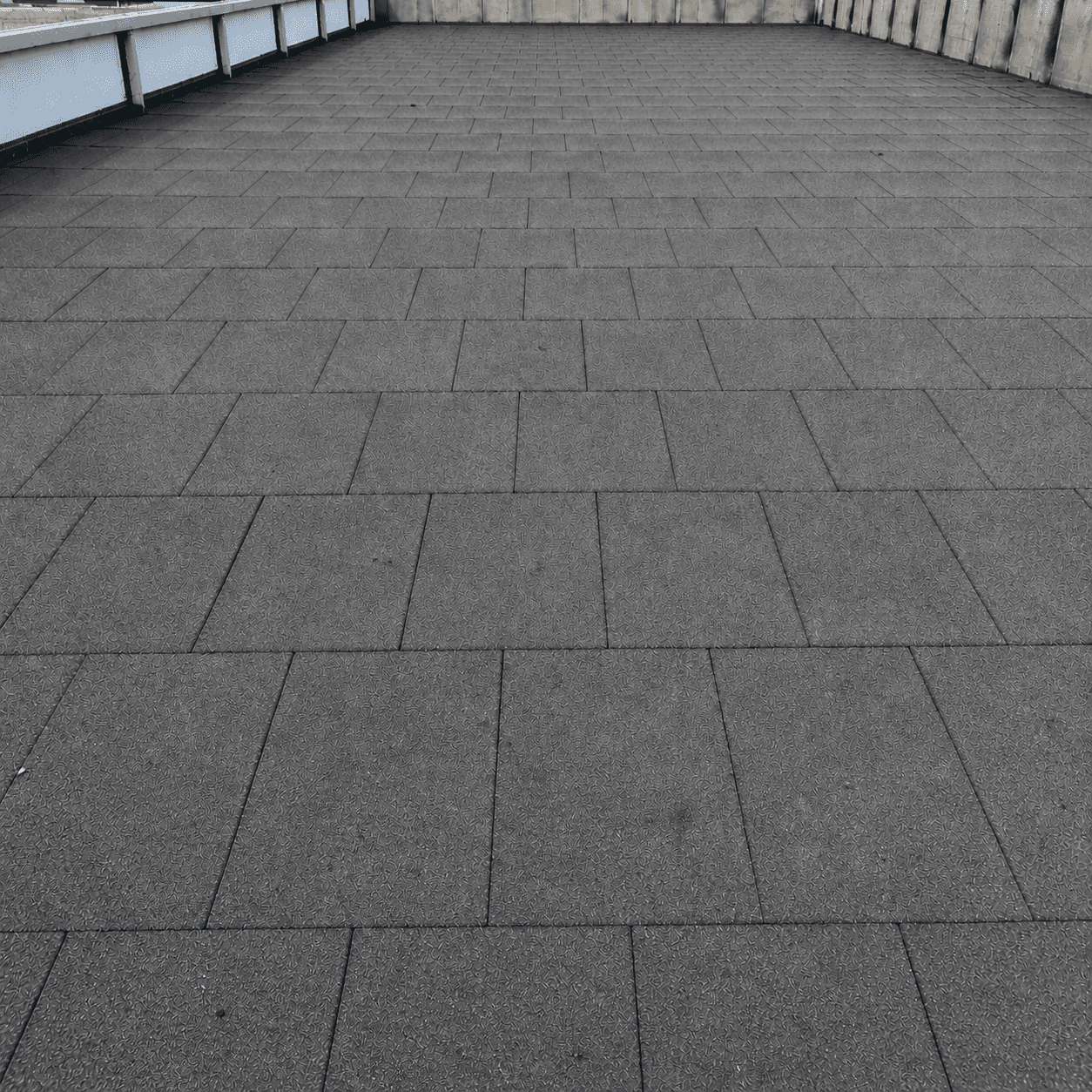 Flachdach Realisierung — Schaumglas-Dämmung